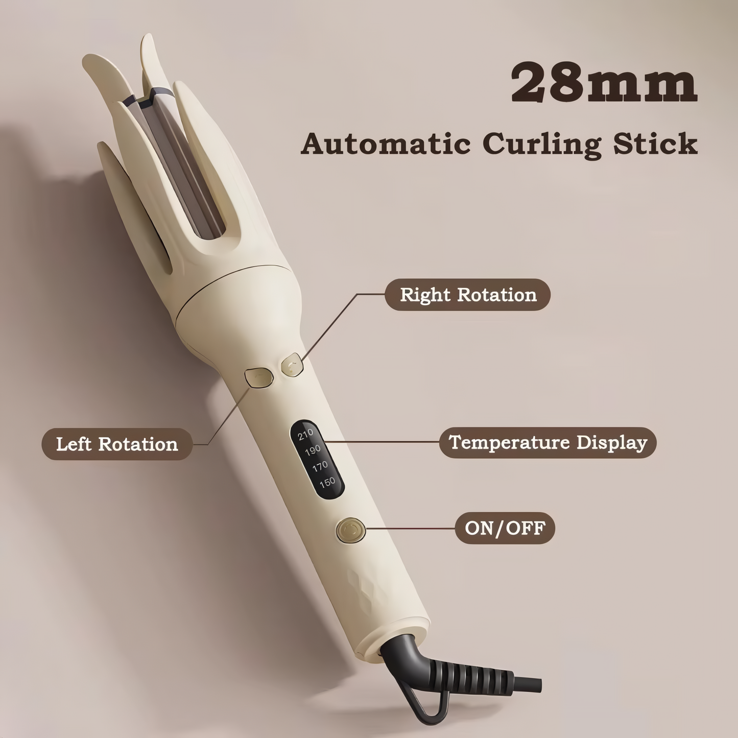 D&A Automatic Hair Curler